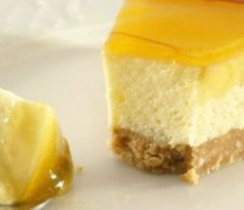Tarta de queso al limón