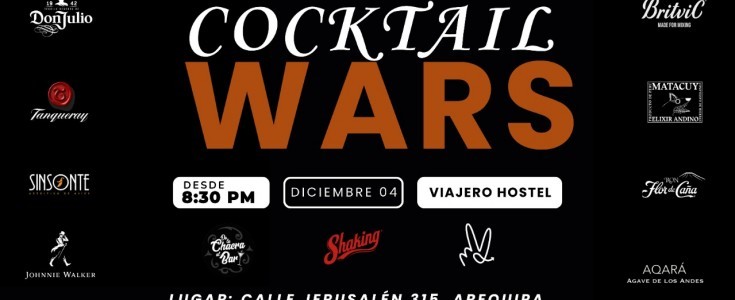 Cocktail Wars: un nuevo encuentro que celebra la diversidad de la coctelería peruana