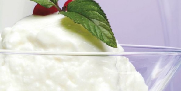 Receta de helado de yogur